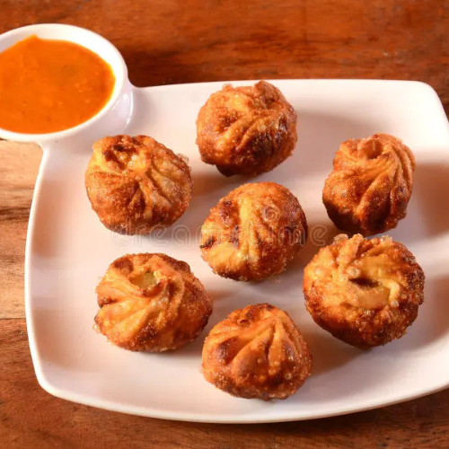 Veg Fried Momos Plain
