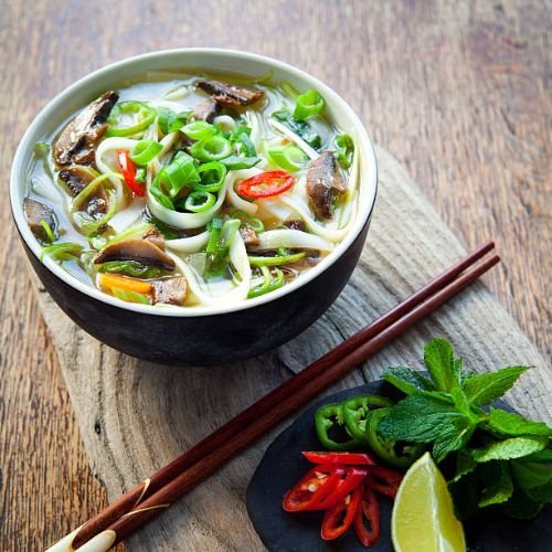 Veg Noodle Broth Soup